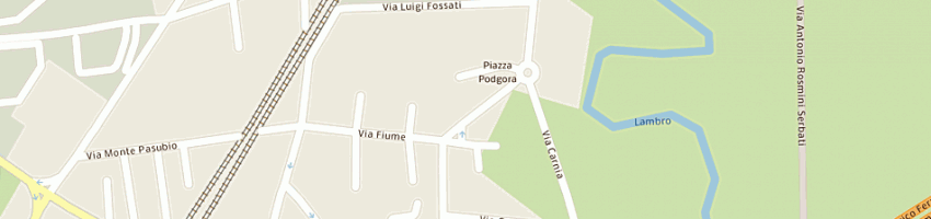 Mappa della impresa erede autotraporti riva ugo a MONZA