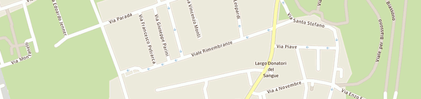 Mappa della impresa lissoni fratelli snc di lissoni maria luigia e c a VEDANO AL LAMBRO