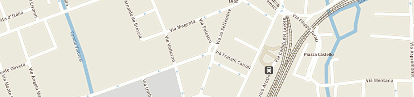 Mappa della impresa aries sistemi srl a MONZA