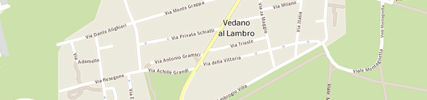 Mappa della impresa piazza claudio a VEDANO AL LAMBRO
