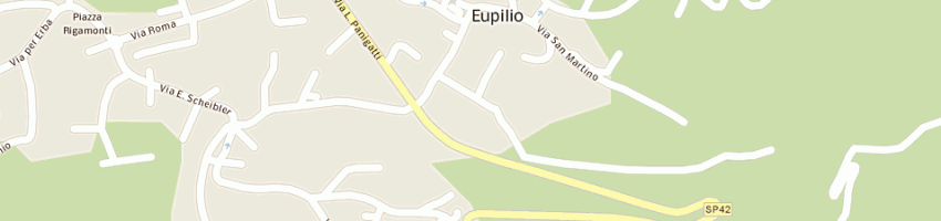 Mappa della impresa roscio eugenio a EUPILIO