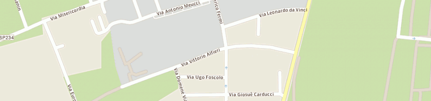 Mappa della impresa copi sas di pirovano osvaldo e c a VEDANO AL LAMBRO