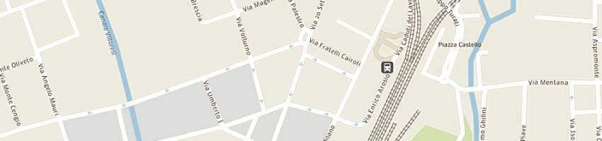 Mappa della impresa aura center sas di monia brigo e c a MONZA