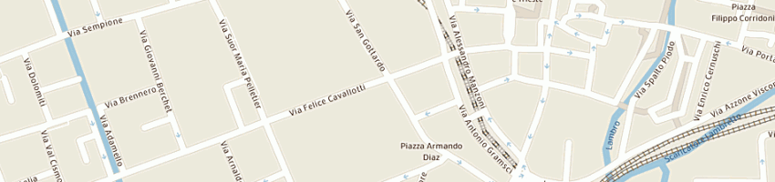 Mappa della impresa aldo scandroglio sas a MONZA