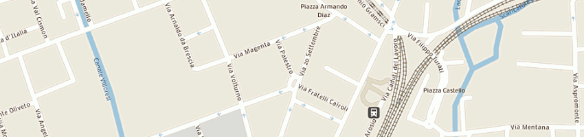Mappa della impresa vio e c srl a MONZA