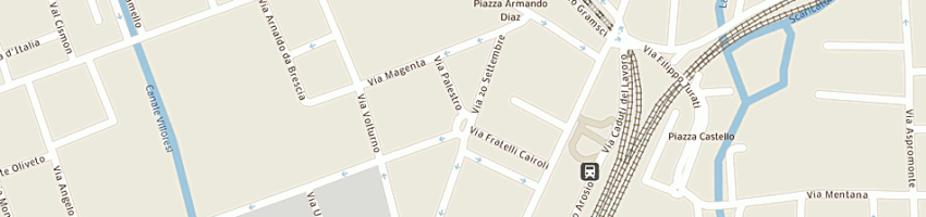 Mappa della impresa bar piazzetta due sas a MONZA