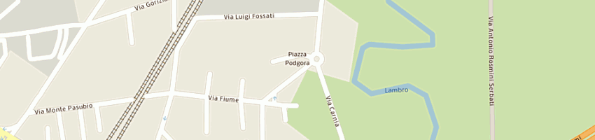 Mappa della impresa bu mega cleaning sas a MONZA