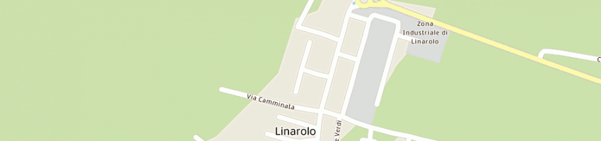Mappa della impresa giorgi diego srl a LINAROLO