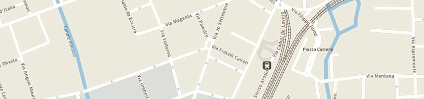 Mappa della impresa gli artisti di patania daniela e c sas a MONZA