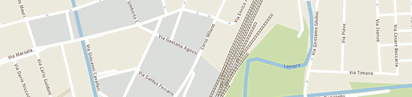Mappa della impresa publipab sas a MONZA