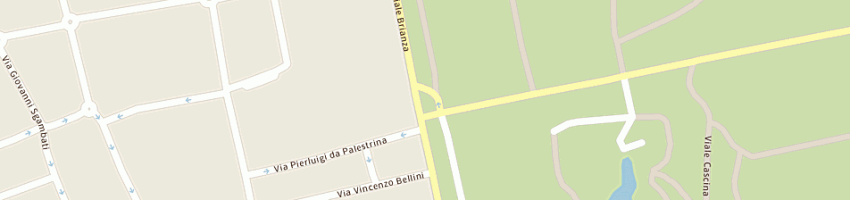 Mappa della impresa cascina del sole restaurant e bar a MONZA