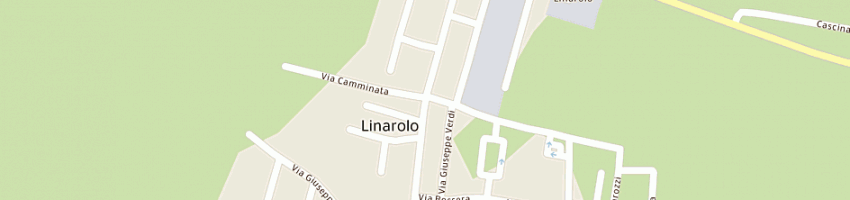 Mappa della impresa istituto discografico italiano srl a LINAROLO