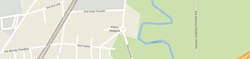 Mappa della impresa autofficina sidney di carnevale giuseppe a MONZA