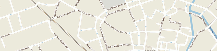 Mappa della impresa peli daniele a MONZA