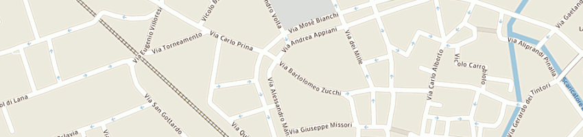 Mappa della impresa fadini rubens a MONZA