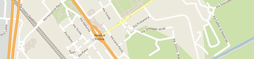 Mappa della impresa studio dentistico dottori lecchi e manazza a SAN DONATO MILANESE