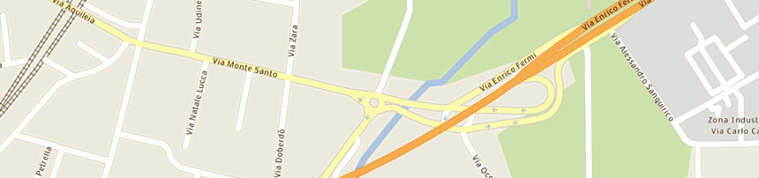 Mappa della impresa monza motors sas di veronese claudio a MONZA