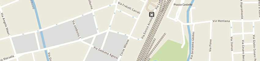 Mappa della impresa papcel srl a MONZA