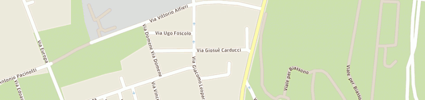 Mappa della impresa d alessandro assicurazioni sas di giancarlo d alessandro e c a VEDANO AL LAMBRO