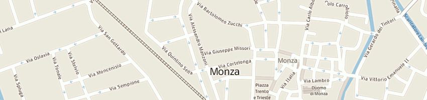 Mappa della impresa dgl sas studio tributario associato di germano di lucia a MONZA