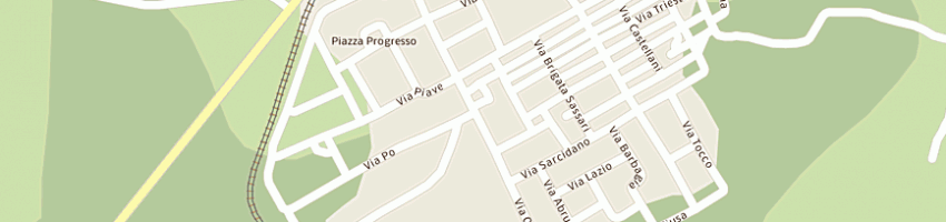 Mappa della impresa fde snc a SADALI