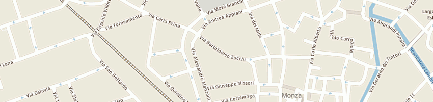 Mappa della impresa bugada francesco a MONZA