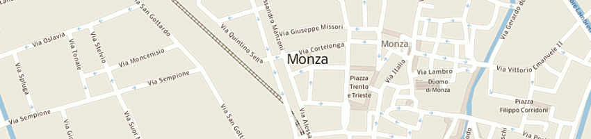 Mappa della impresa faro consulting sas di minniti rosa a MONZA