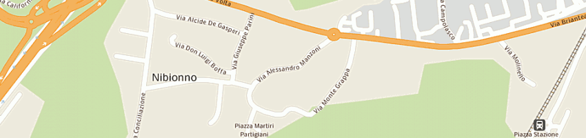 Mappa della impresa infinitech di truccolo diego luigi a NIBIONNO