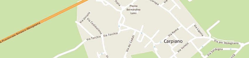 Mappa della impresa corrada angelo a CARPIANO