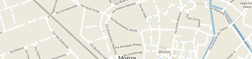 Mappa della impresa bianchi luca a MONZA