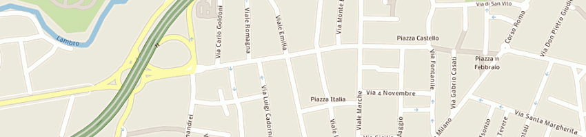 Mappa della impresa boutique caprice di sascaro maria a COLOGNO MONZESE