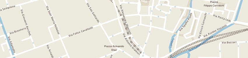 Mappa della impresa impresa confalonieri srl a MONZA