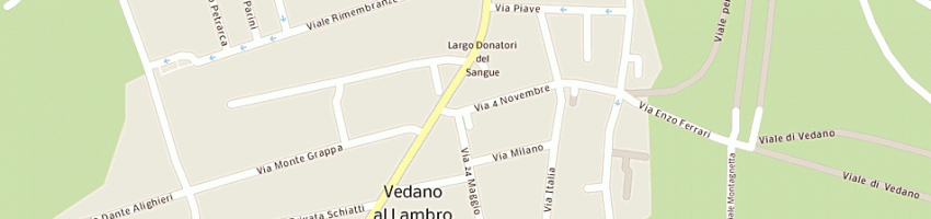 Mappa della impresa studio enigma srl a VEDANO AL LAMBRO