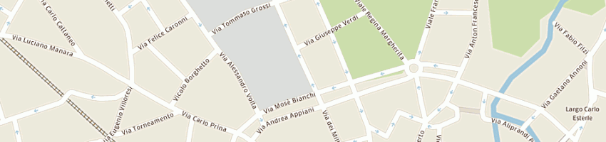 Mappa della impresa fusina srl a MONZA