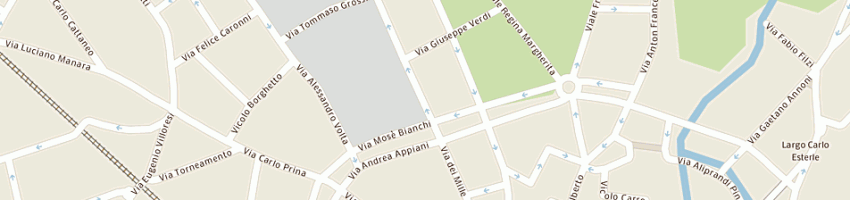 Mappa della impresa kopyx sas di teresa guzzi e c a MONZA