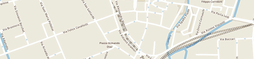 Mappa della impresa servizio pompe calcestruzzo milano spcm srl a MONZA