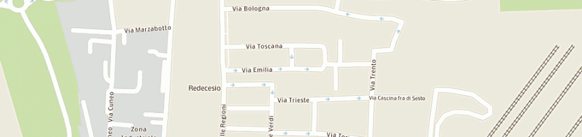 Mappa della impresa barboglio morena giuseppina a SEGRATE