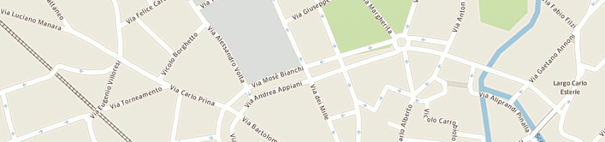 Mappa della impresa casiraghi angelo a MONZA