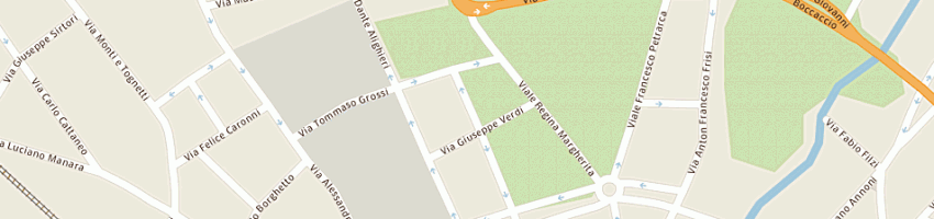 Mappa della impresa pisetta luigi a MONZA