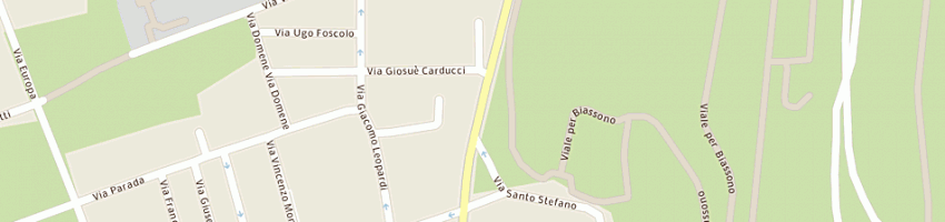 Mappa della impresa ristorante s marina snc a VEDANO AL LAMBRO