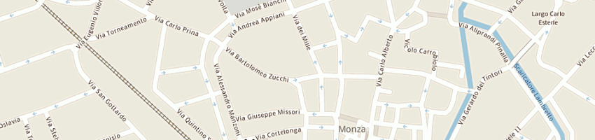 Mappa della impresa stucchi carlo a MONZA