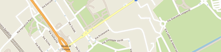 Mappa della impresa iattoni maria a SAN DONATO MILANESE