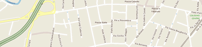 Mappa della impresa madamadore' di allegrieri monica a COLOGNO MONZESE