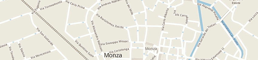 Mappa della impresa medici angelo e c snc a MONZA