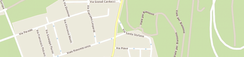 Mappa della impresa barzaghi aldo a VEDANO AL LAMBRO