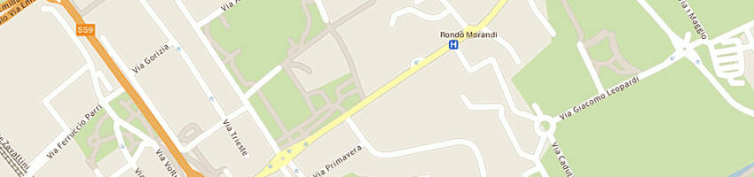 Mappa della impresa bonfatti sabbioni vittorio e c snc a SAN DONATO MILANESE