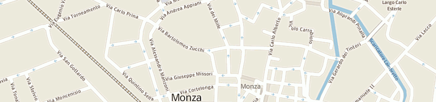Mappa della impresa igb sas di valla cristina a MONZA
