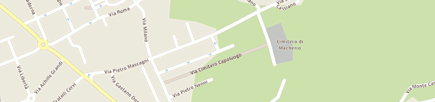 Mappa della impresa catalano pasquale a MACHERIO