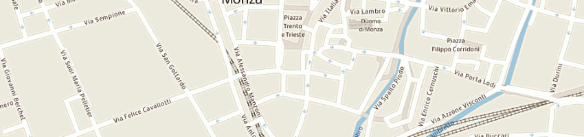 Mappa della impresa immobiliare aldea srl a MONZA