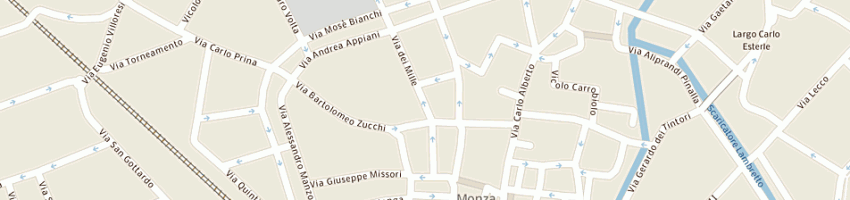 Mappa della impresa lanesi arnaldo a MONZA